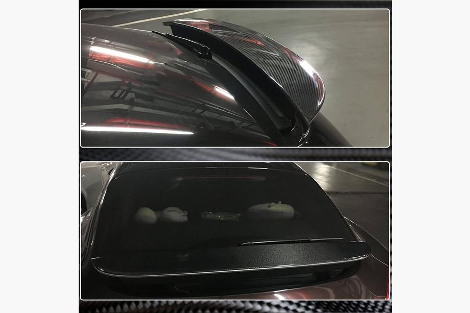 Porsche Panamera 2009-2016 Spoiler (2013-2016, Carbon) Photo 3