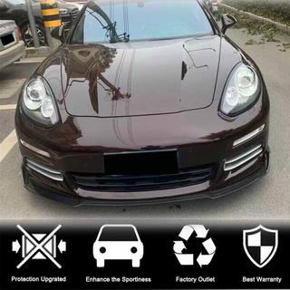 Front Bumper Lip Spoiler (for Base 2013-2016, Carbon) photo 3