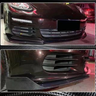 Front Bumper Lip Spoiler (for Base 2013-2016, Carbon) photo 4