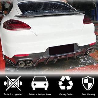 Rear Bumper Diffuser (2013-2016, Carbon) Porsche Panamera 2009-2016 photo 2