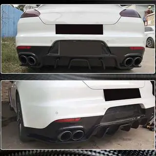 Rear Bumper Diffuser (2013-2016, Carbon) photo 3