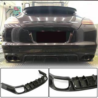 Rear Bumper Diffuser (2009-2013, Carbon) photo 1
