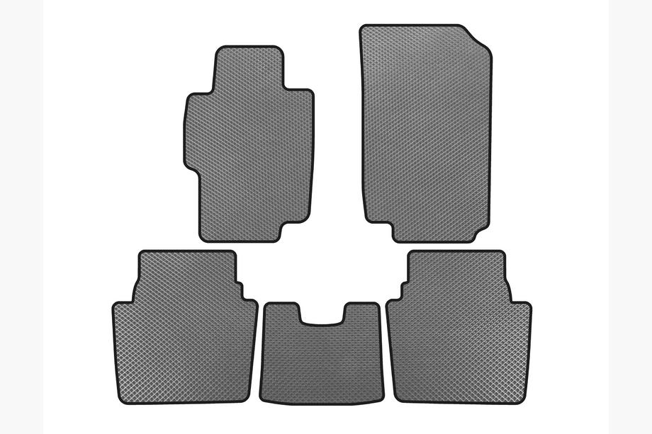 Honda Accord VII 2002-2007 EVA Floor Mats (SD, Gray) Image