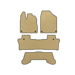 EVA Floor Mats (3 Rows, Beige)