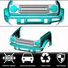 Ford Bronco 2021- Front Grille V2 (Carbon) photo 2