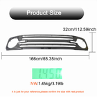 Ford Bronco 2021- Front Grille V2 (Carbon) photo 4