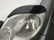 Nissan Primastar 2002-2014 Headlight Eyelids Fly-Style Black Gloss photo 3