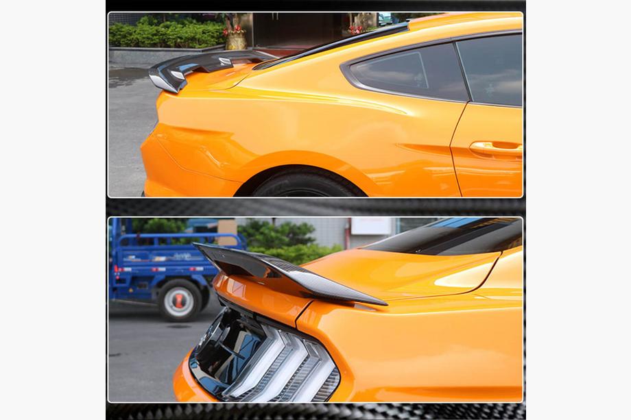 Ford Mustang 2015-2023 Spoiler V3 (Carbon) Photo 4