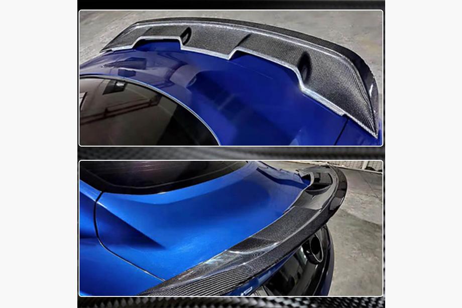 Ford Mustang 2015-2023 Spoiler V3 (Carbon) Photo 5