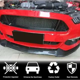 Front Grille (2015-2017, Carbon) Ford Mustang 2015-2023 photo 2