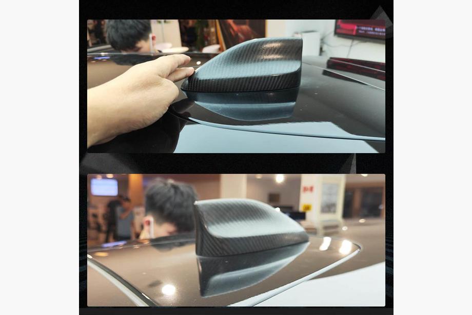 Ford Mustang E-mach 2020- Shark Fin Antenna (Carbon) Photo 2