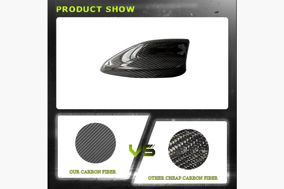 Ford Mustang E-mach 2020- Shark Fin Antenna (Carbon) Photo 3