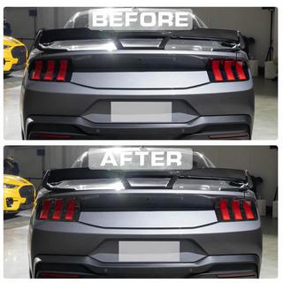 Carbon Tail Light Covers Ford Mustang 2024- photo 2