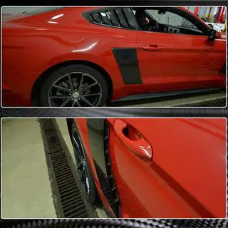 Rear Fender Covers (2015-2017, Carbon) photo 4