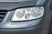 Volkswagen Caddy 2004-2010 Headlight eyebrows (black) photo 13