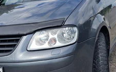 Volkswagen Caddy 2004-2010 Headlight eyebrows (black) photo 12