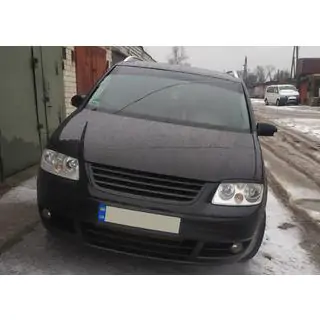 Headlight eyebrows (black) photo 4
