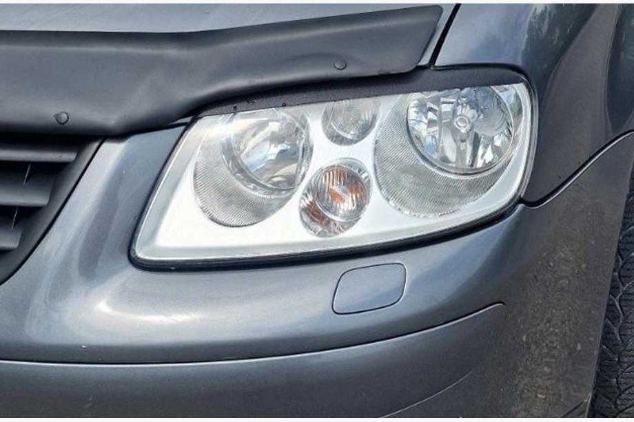 Volkswagen Caddy 2004-2010 Headlight eyebrows (black) Photo 13