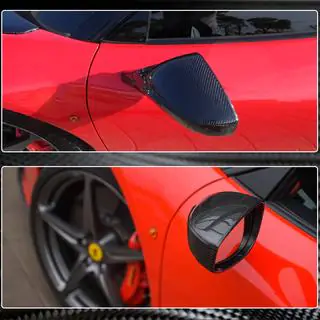Mirror Covers (Carbon) Ferrari 458 Italia 2009-2015 photo 4
