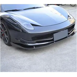 Front Bumper Lip Spoiler (2011-2013, Carbon) Ferrari 458 Italia 2009-2015 photo 3