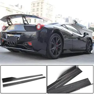 Side Skirts (2011-2013, Carbon) Ferrari 458 Italia 2009-2015 photo 1