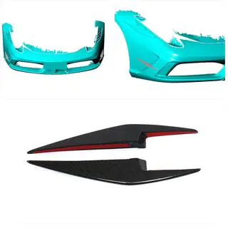 Carbon Front Bumper Covers (2014-2015) Ferrari 458 Italia 2009-2015 photo 2