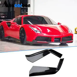 Carbon Front Bumper Flaps (2015-2019) Ferrari 488 GTB 2015-2019 photo 1
