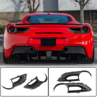 Tail Light Covers (2015-2017, Carbon) Ferrari 488 GTB 2015-2019 photo 1