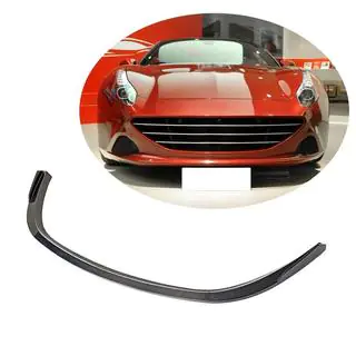 Front Bumper Lip Spoiler (2015-2018, Carbon) Ferrari California 2008-2017 photo 1
