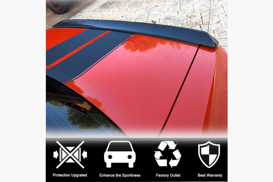 Dodge Challenger 2008-2023 Spoiler (2008-2014, Carbon) Photo 3