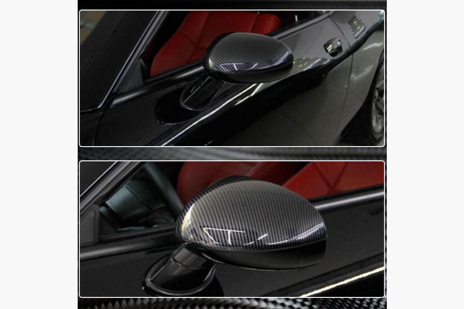 Dodge Challenger 2008-2023 Mirror Covers (Carbon) Photo 4