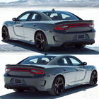 Dodge Charger 2010-2023 Spoiler (2015-2023, Plastic) photo 2