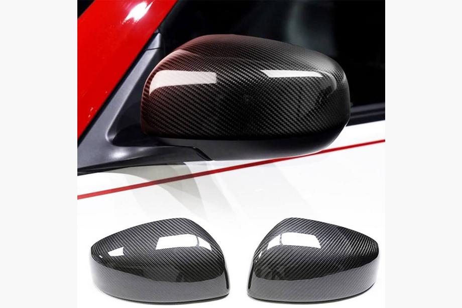Nissan 370Z 2008-2021 Mirror Covers (Carbon) Photo 1