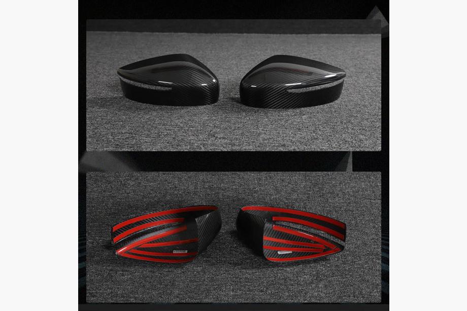 Nissan 400Z 2022- Mirror Covers (Carbon) Photo 2