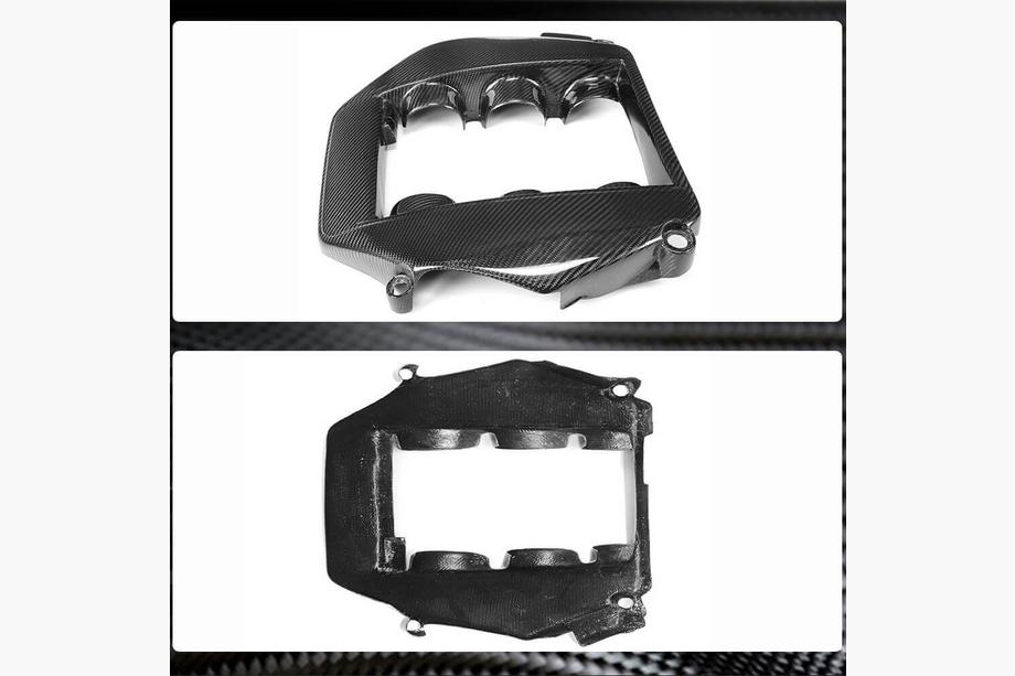 Nissan GT-R 2008-2025 Engine Cover (2009-2015, Carbon) Photo 5