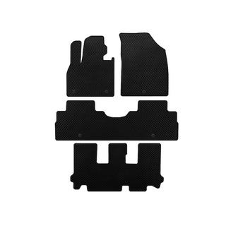 EVA Floor Mats (3 Rows, 8-Seater, Black) Hyundai Palisade 2018-2025