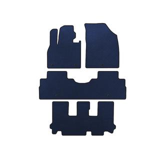 EVA Floor Mats (3 Rows, 8-Seater, Blue) Hyundai Palisade 2018-2025