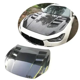 Hood (2014-2020, Carbon) Maserati Ghibli 2013-2023 photo 1