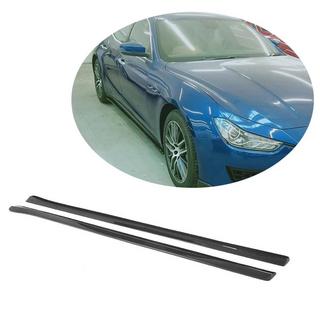 Side Skirts V1 (for Base/S/S Q4, Carbon) Maserati Ghibli 2013-2023 photo 1