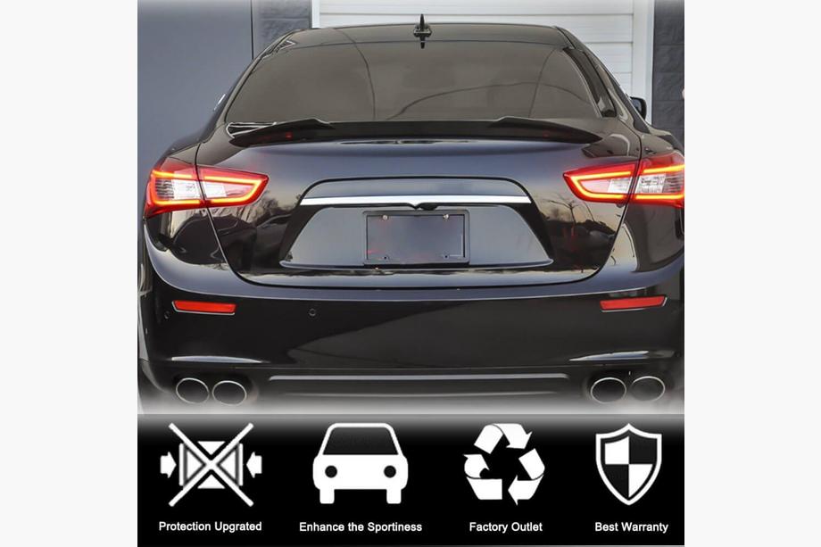 Maserati Ghibli 2013-2023 Spoiler V3 (Carbon) Photo 2
