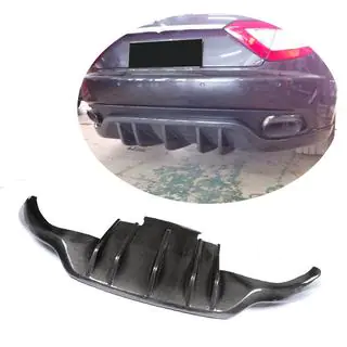 Rear Bumper Diffuser (2007-2013, Carbon) photo 1