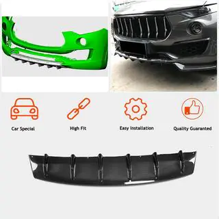 Front Bumper Lip V1 Add-on (for Base/S, Carbon) photo 2