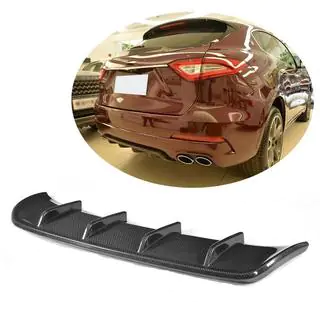 Rear Bumper Diffuser V2 (for Base/S, Carbon) photo 1