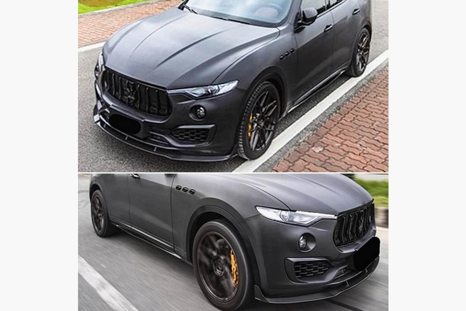 Maserati Levante 2016- Side Skirts (Carbon) Photo 2