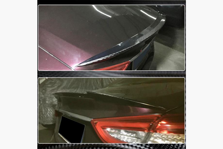 Maserati Quattroporte 2013-2023 Spoiler V3 (Carbon) Photo 5