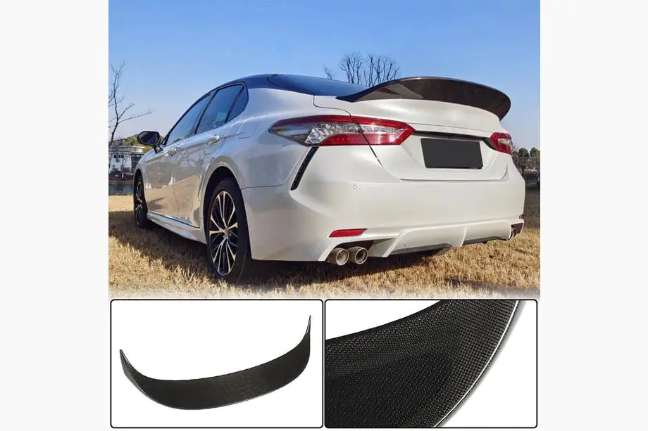Toyota Camry 2017–2023 Spoiler V2 (Carbon) Photo 1