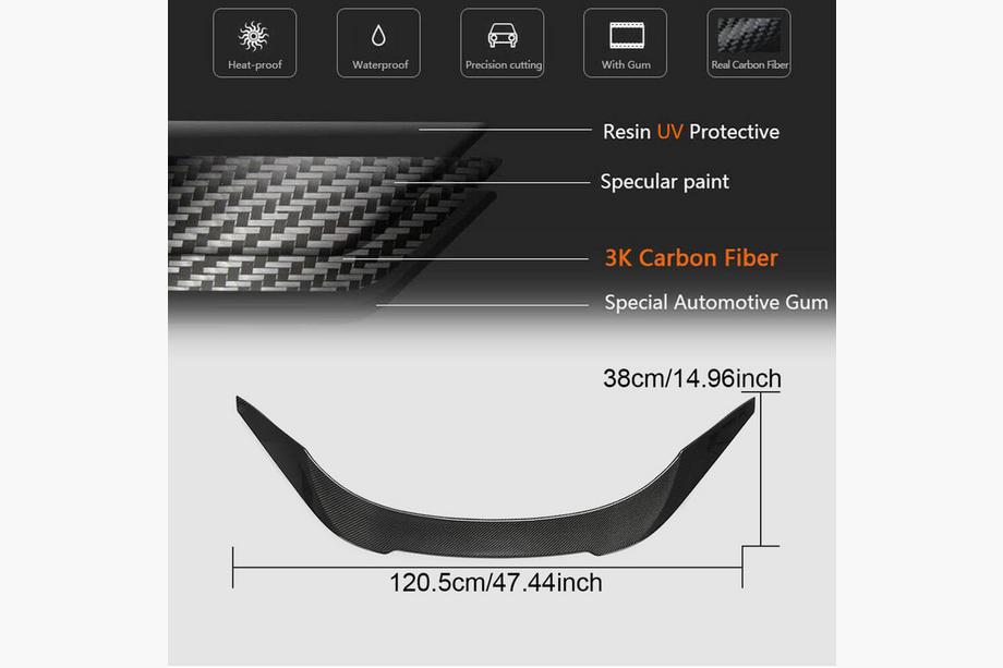 Toyota Supra 2019- Spoiler (Carbon) Photo 5