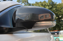 Toyota Mark X 2009- Mirror Covers (Carbon) photo 3