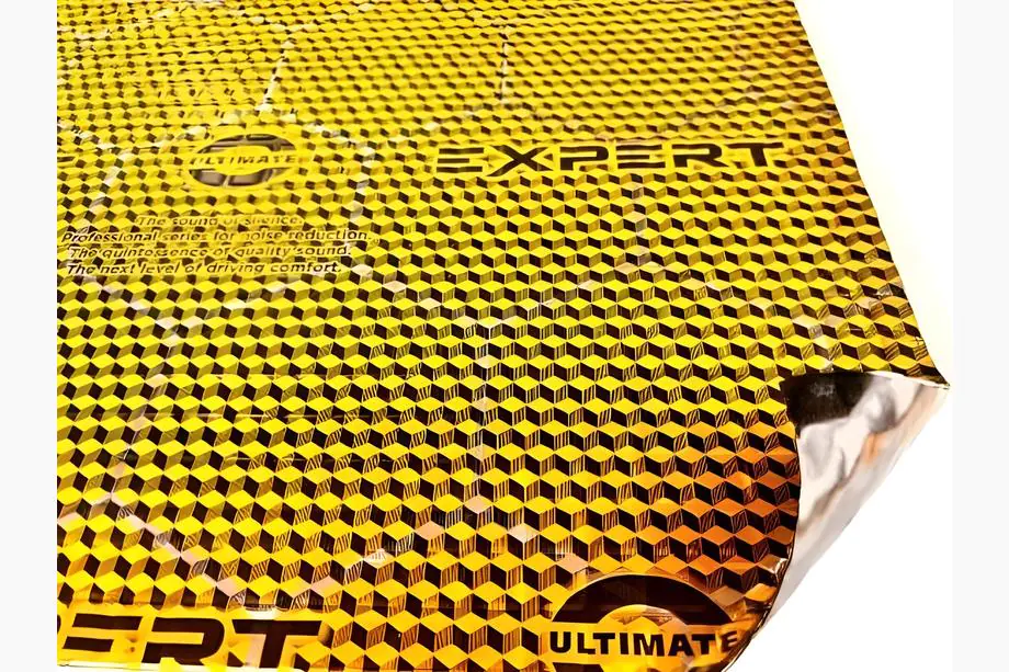 Vibration Damping Sheet ULTIMATE EXPERT RED GOLD 4 mm (50x35 cm) Image