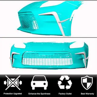 Front bumper lip (Carbon) photo 2